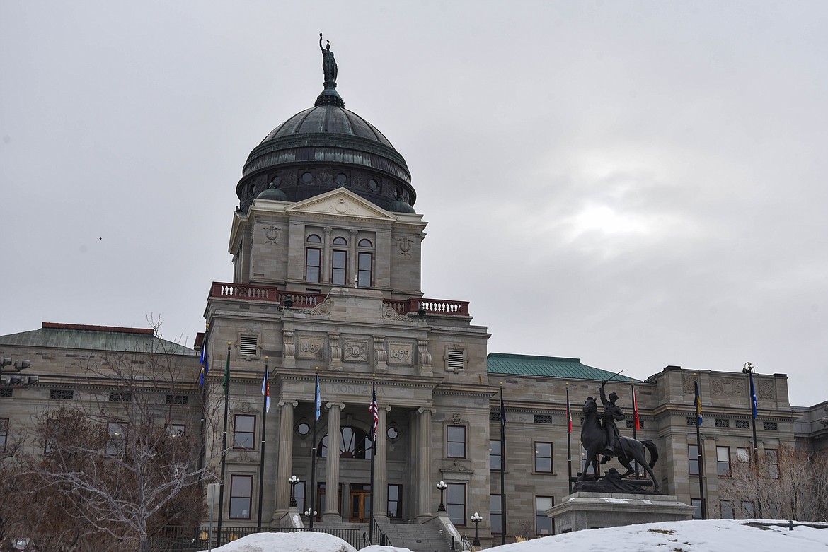 The Montana State Capitol is seen on Jan. 19, 2023. (Kate Heston/Daily Inter Lake)