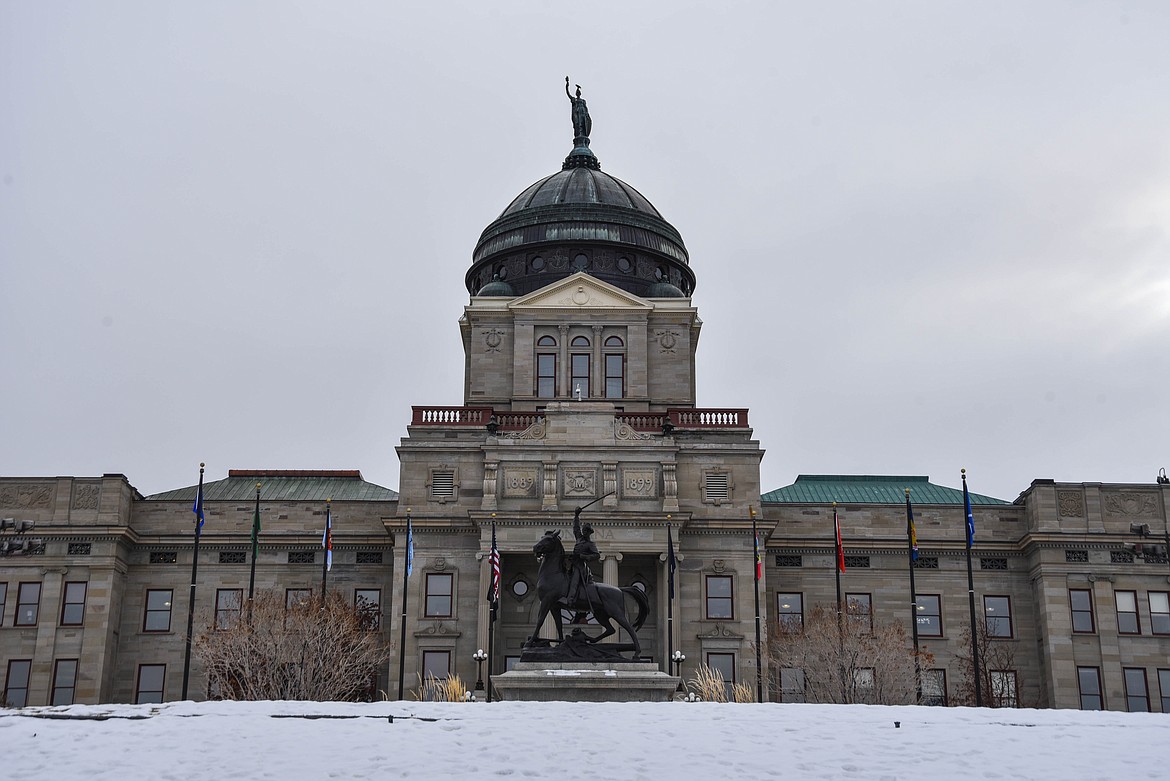 The Montana State Capitol is seen on Jan. 19, 2023. (Kate Heston/Daily Inter Lake)