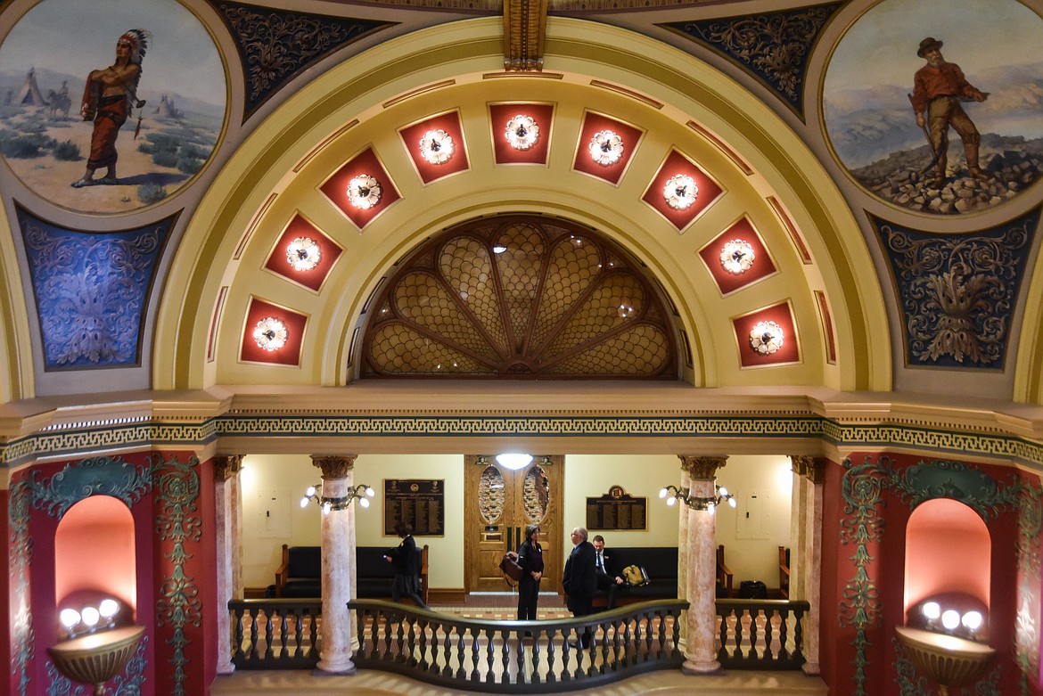 The Montana State Capitol Building is seen on Jan. 19, 2023. (Kate Heston/Daily Inter Lake)