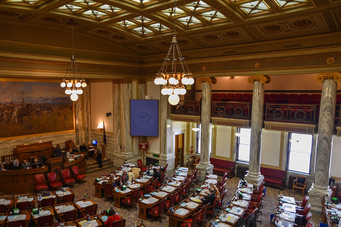 The Montana State Capitol Building is seen on Jan. 19, 2023. (Kate Heston/Daily Inter Lake)