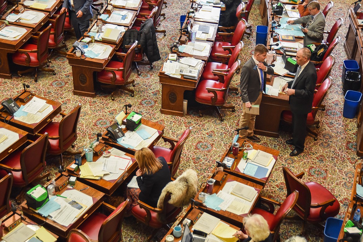 The Montana State Capitol Building is seen on Jan. 19, 2023. (Kate Heston/Daily Inter Lake)