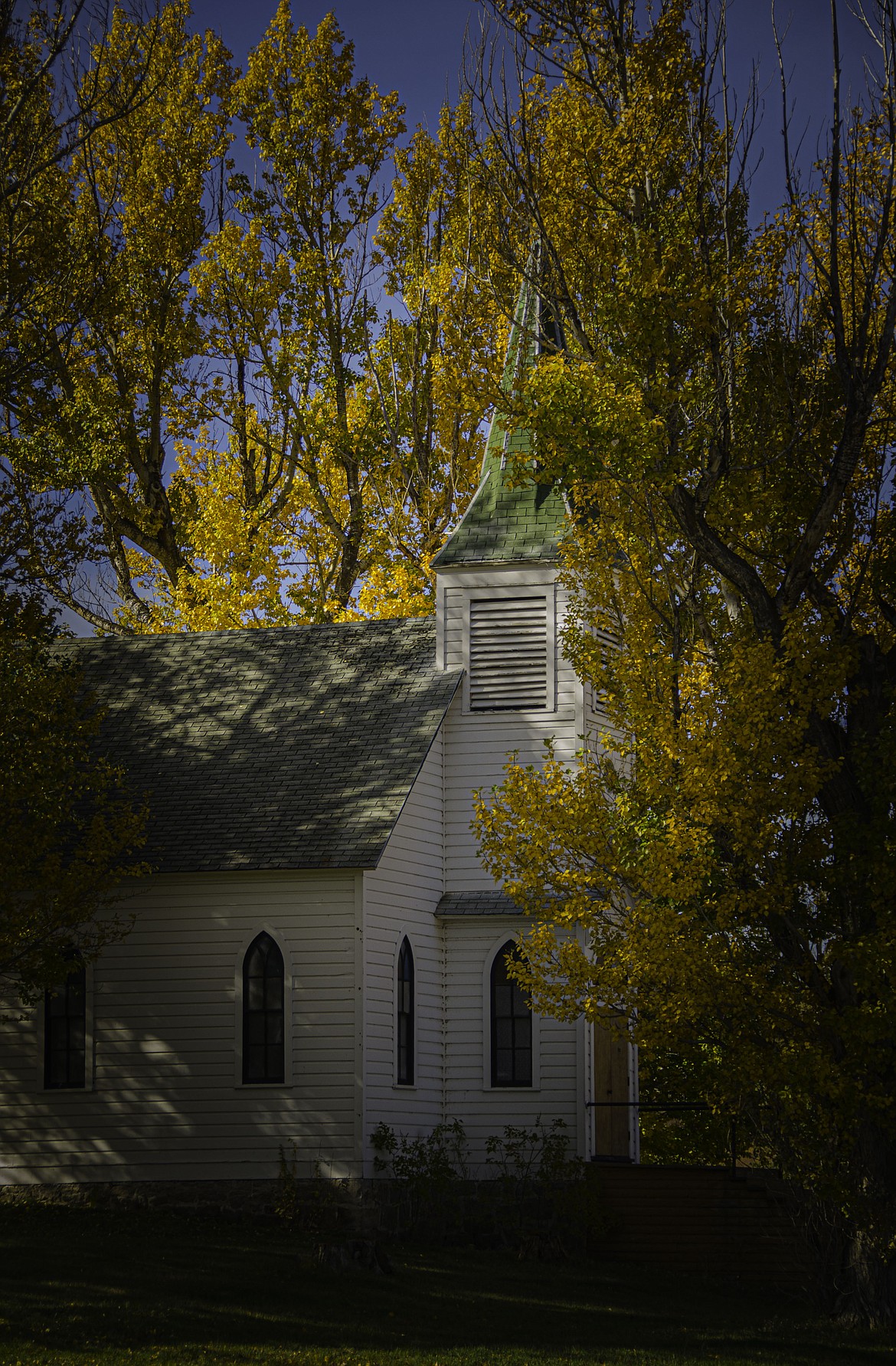 The St. Mary Mission at Gold Creek. (Tracy Scott/Valley Press)