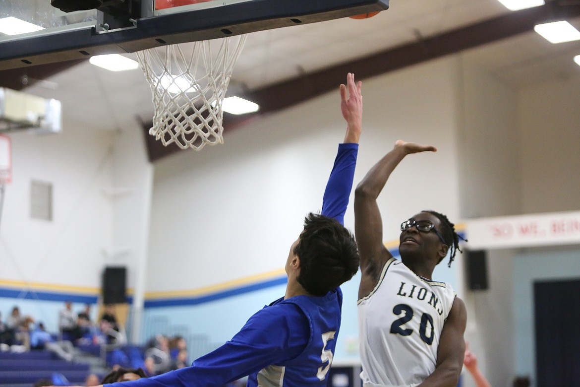 The press defense of the MLCA/CCS boys team was led by senior Jeff Boorman (20), forcing the Shockers into turning the ball over.