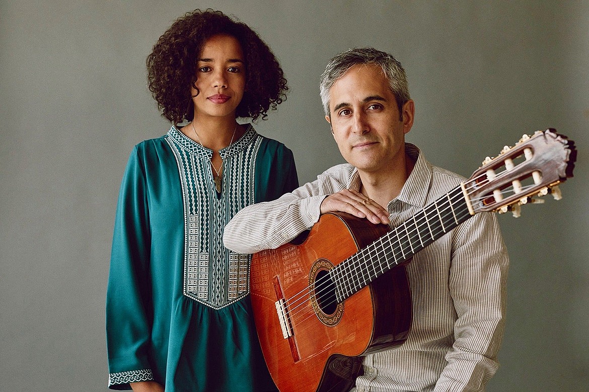 WTC will present the quartet Seffarine at 7:30 p.m. on Feb. 3 at the O’Shaughnessy Center in Whitefish; singer Lamiae Naki and musician Nat Hulskamp of Seffarine pictured. (Photo courtesy of WTC).