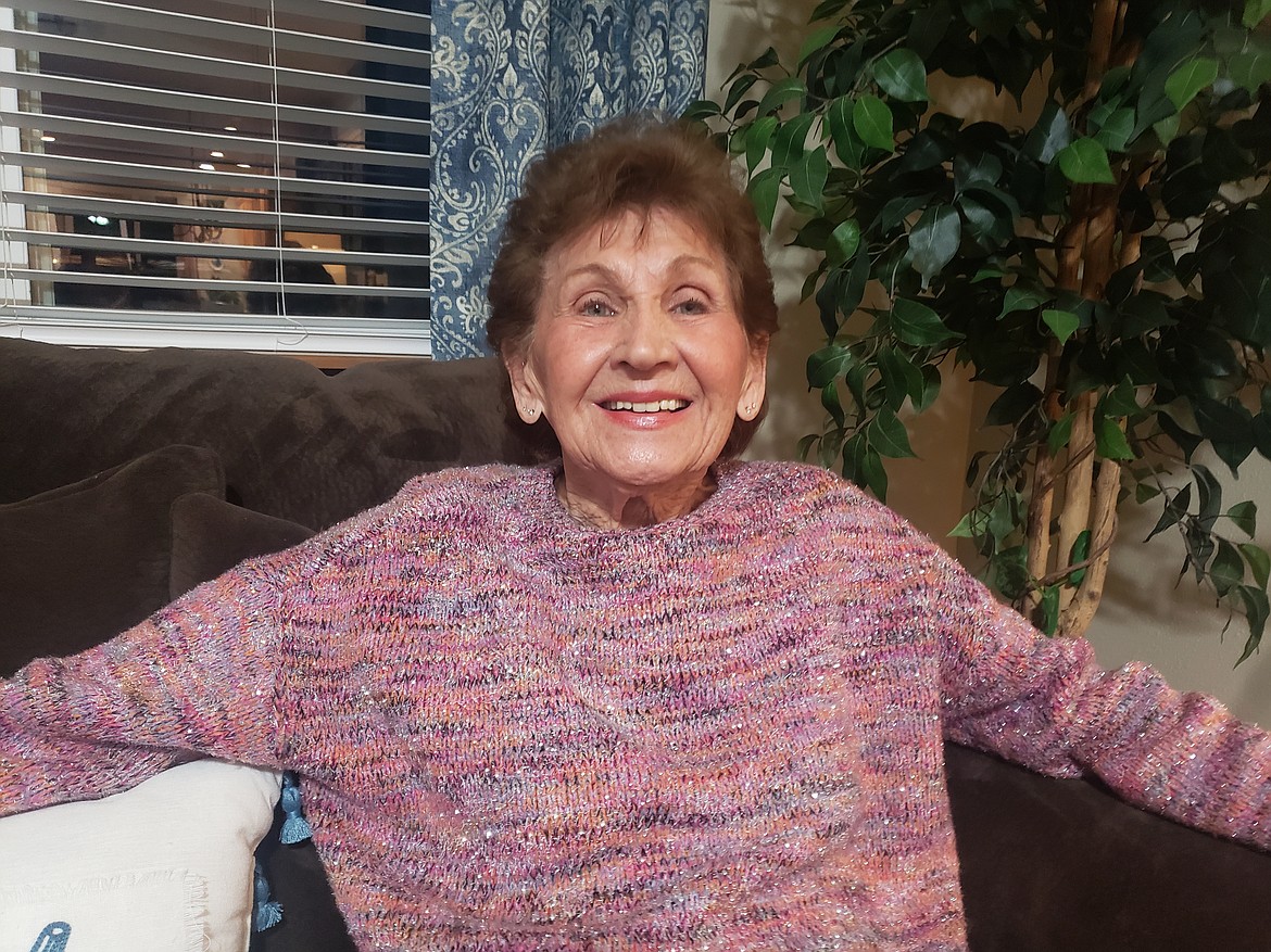 Mary Galea of Rathdrum turns 90 today. She fled for her life from flames in Paradise, Calif. when the town burned in 2018. She feels grateful for every day and loves living in North Idaho.