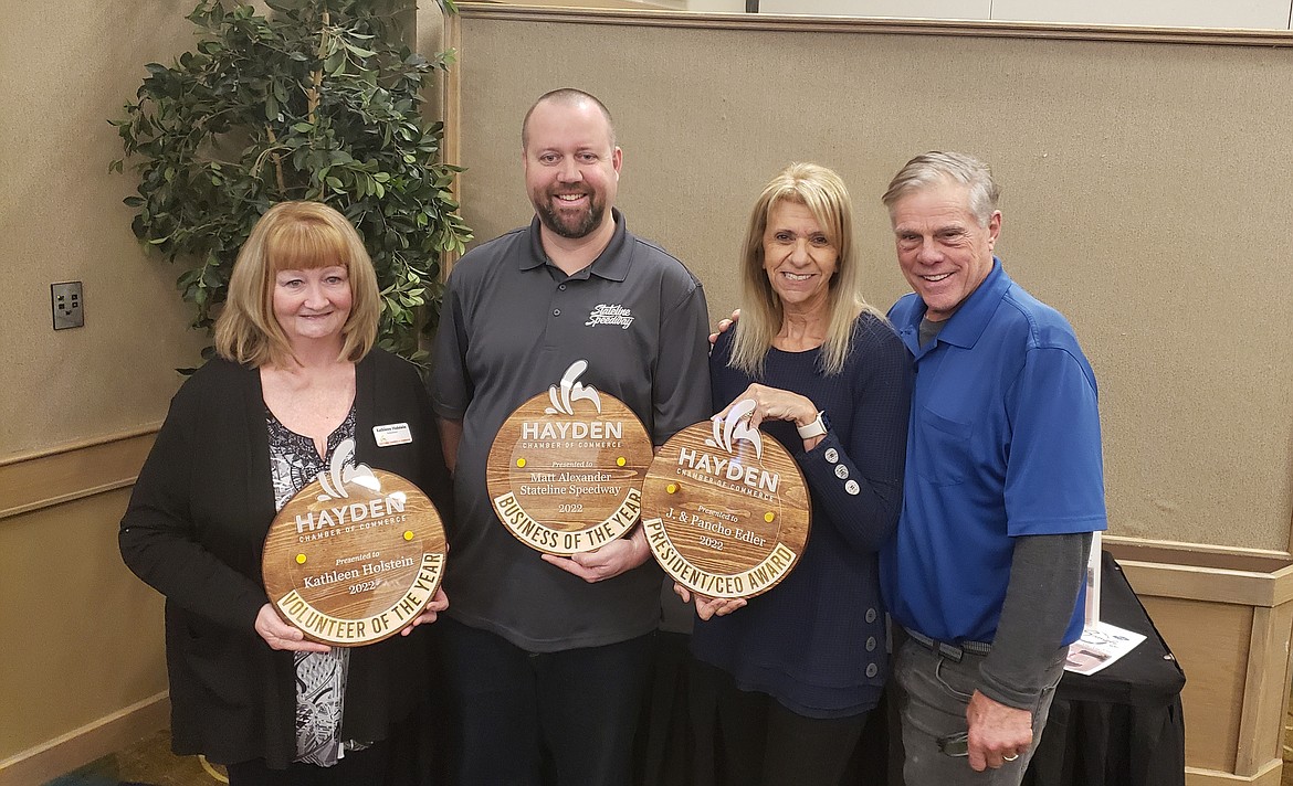 Holstein named Hayden Chamber Volunteer of the Year Coeur d'Alene Press