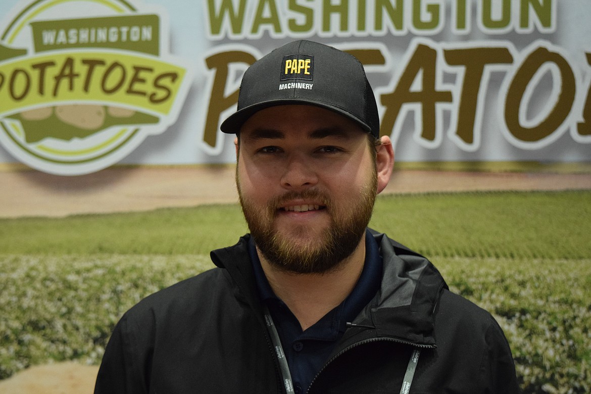 Quincy-area potato farmer and Washington Potato Commission member Adam Weber.