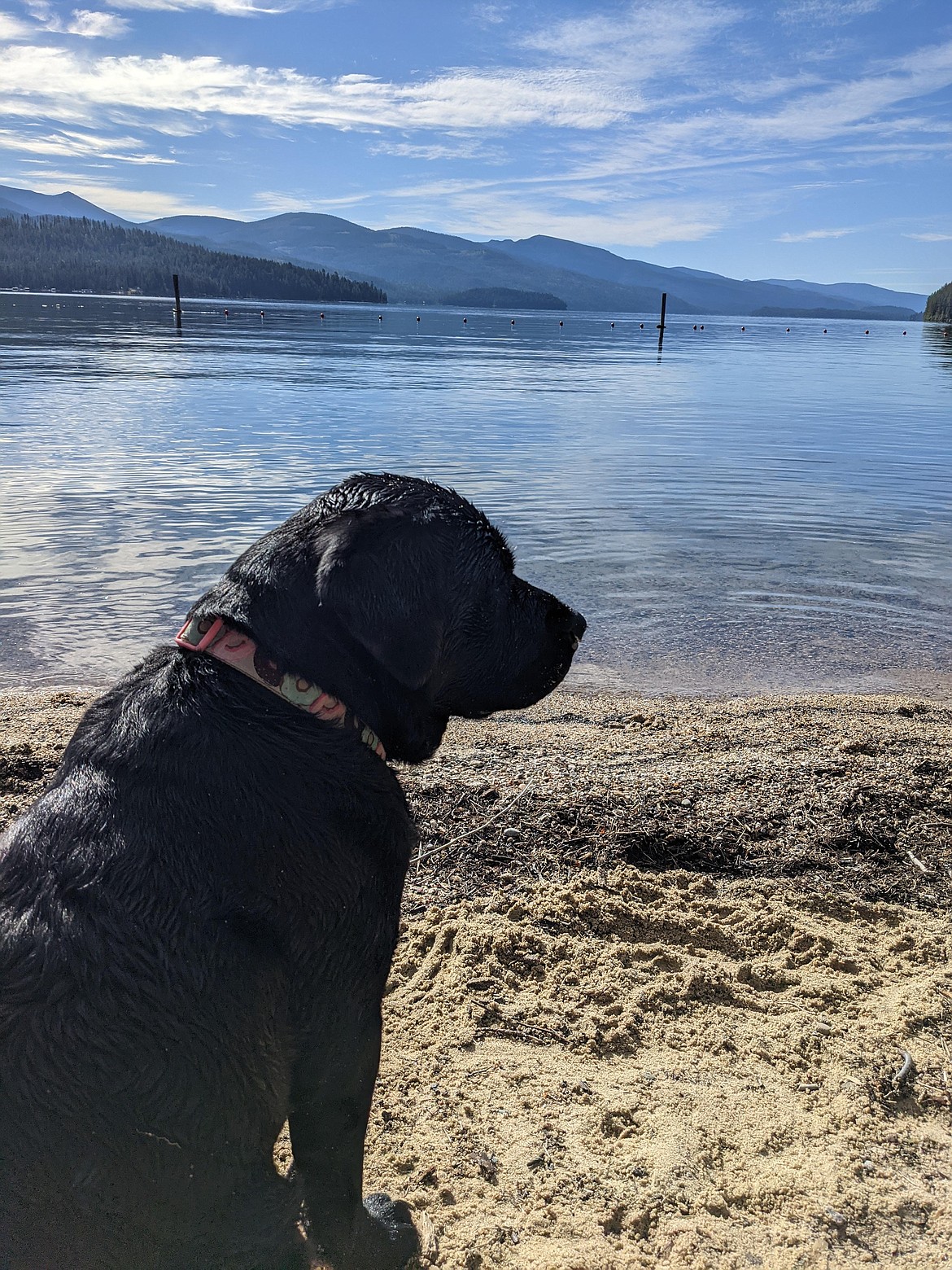 Kathy Salvaore enjoyed this moment at Priest Lake during summer 2022.