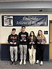 Timberlake December athletes of the month