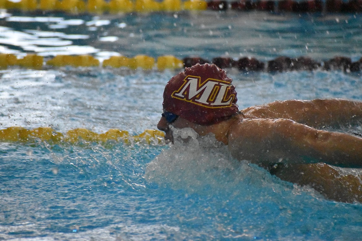 Moses Lake took on five other schools at the swim and dive district competition over the weekend.