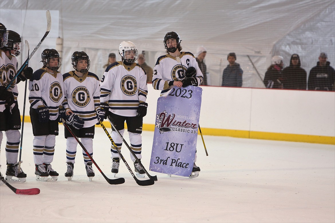 The Eugene Generals took home the third-place banner for the Moses Lake Winter Classic, defeating Moses Lake 5-0 in the third-place game.