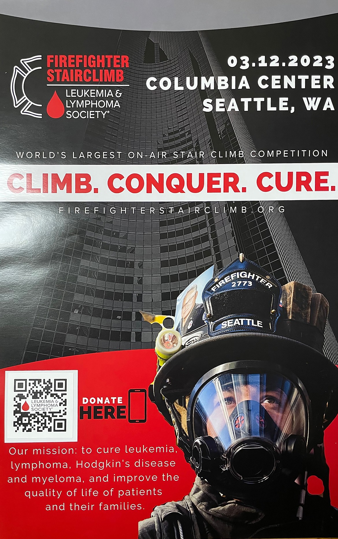 Members of the Northside and Selkirk fire departments will be taking part in the Scott Firefighter Stairclimb will be held March 12.