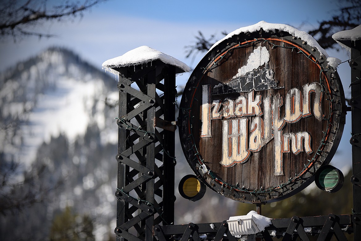 The grounds of the Izaak Walton Inn in Essex as seen Thursday, Feb.9, 2023. (Jeremy Weber/Daily Inter Lake)