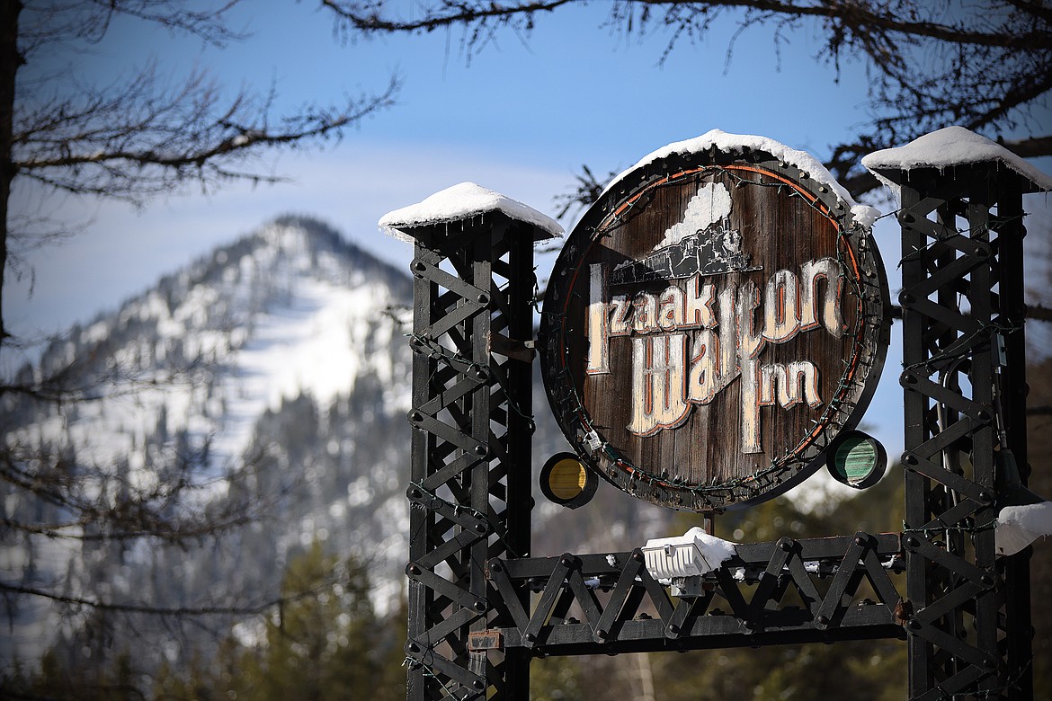 The grounds of the Izaak Walton Inn in Essex as seen Thursday, Feb.9, 2023. (Jeremy Weber/Daily Inter Lake)