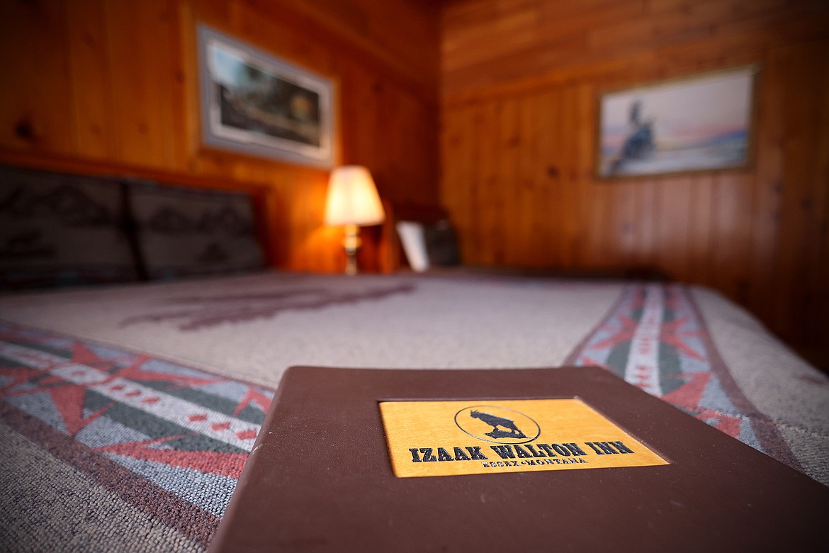 One of the downstairs rooms at the Izaak Walton Inn Thursday, Feb.9, 2023. The inn plans major renovations this summer. (Jeremy Weber/Daily Inter Lake)