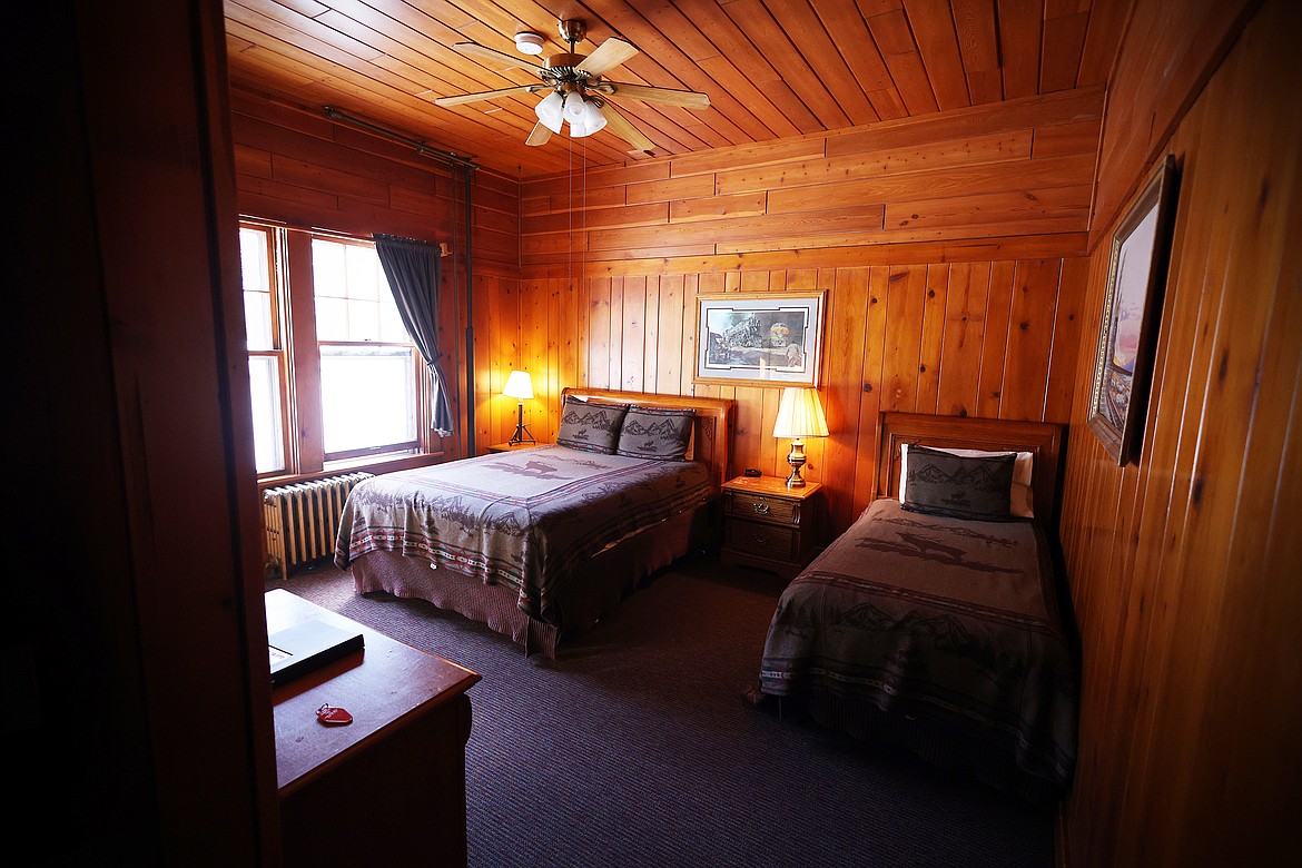 A downstairs room at the Izaak Walton Inn Thursday, Feb.9, 2023. (Jeremy Weber/Daily Inter Lake)