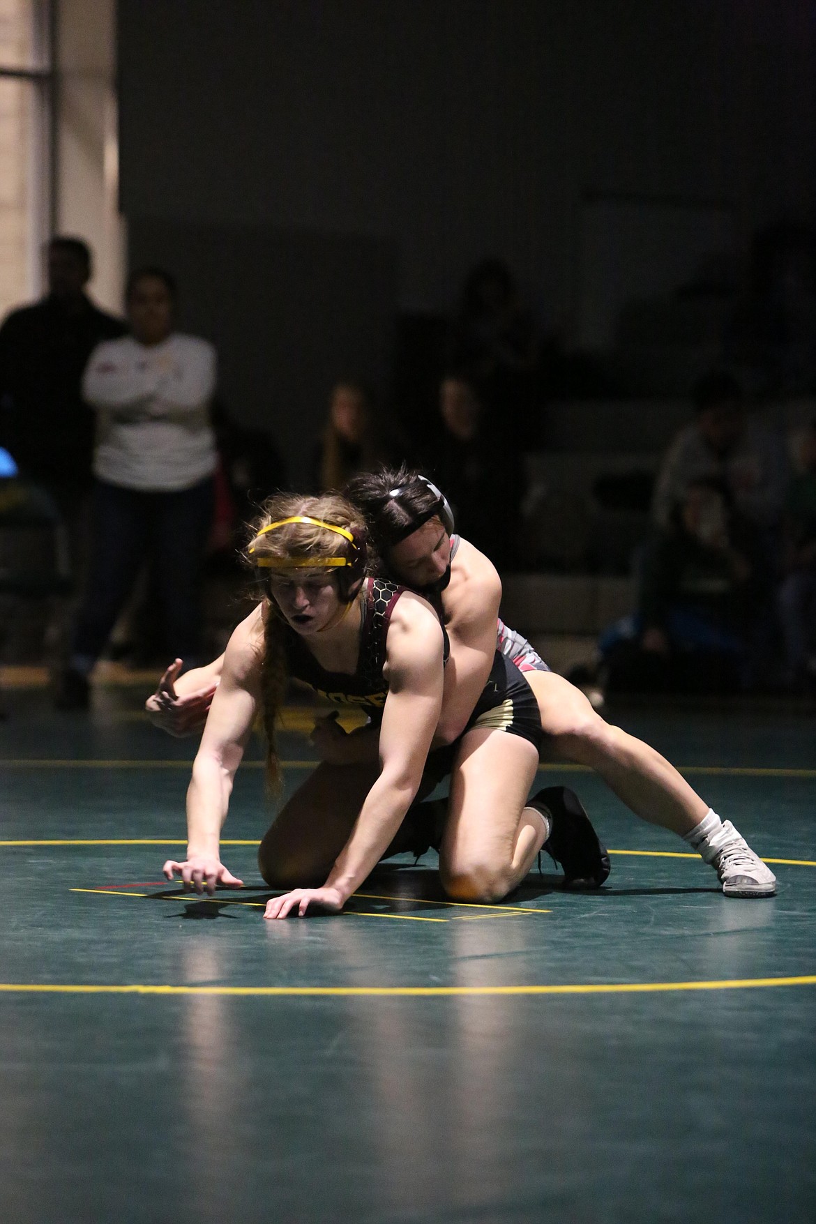 Moses Lake freshman Reese Prescott is one of 11 Maverick girls wrestlers to travel to Hanford High School this weekend for the girls 3A/4A Regional 4 tournament.