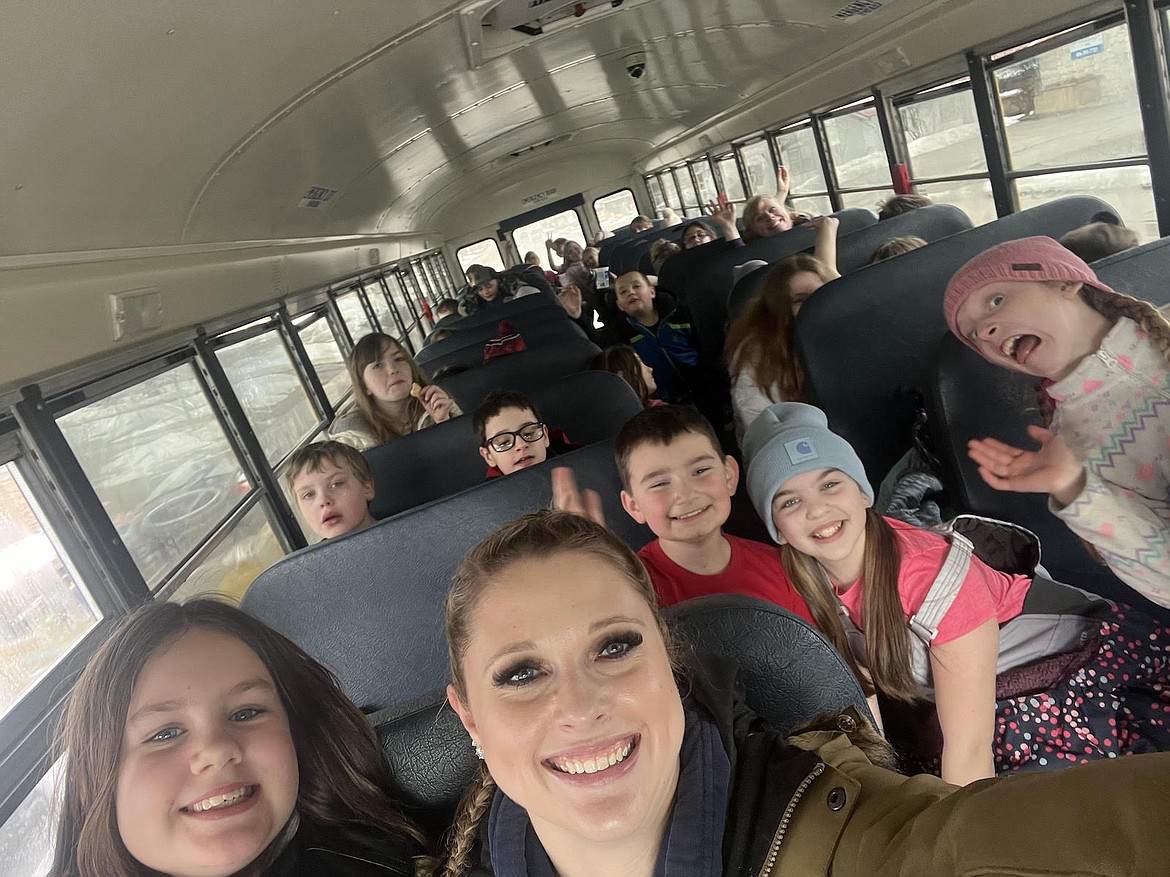 Fifth-grade students in Wendy Berry's and Jessica Thoeny's classes enjoyed a fun-filled day at the Winter Tracks event on Feb. 10. (Photo courtesy Jessica Thoeny)