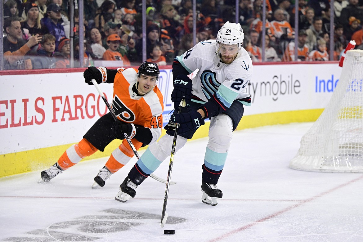 The Seattle Kraken got back in the win column with a 4-3 victory over Philadelphia on Tuesday, but have dropped four of the past five games since the NHL’s All-Star break.