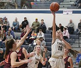 STATE 3A GIRLS BASKETBALL: New names, but same stopping point ... Young Timberlake team ambushes Teton, advances to third state title game in four years