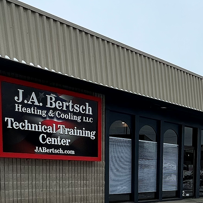 J.A. Bertsch Heating and Cooling developed a new Technical Training Center in Coeur d'Alene.