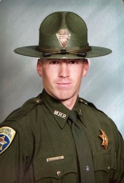 Montana Highway Patrol Trooper Lewis Johnson