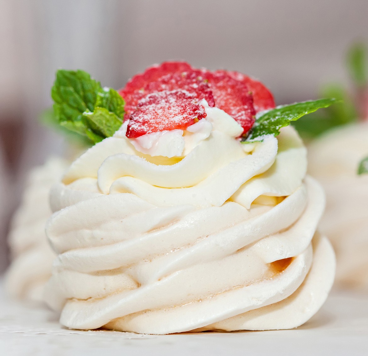 For a delightful and romantic dessert — perfect for any time of year, try making Cream Cheese Clouds.
