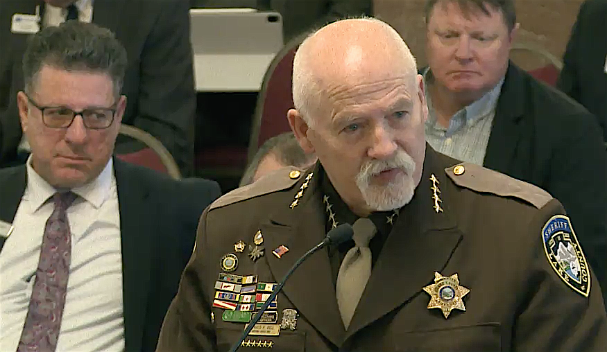 Lake County Sheriff Don Bell testified last spring before the Senate Judiciary Committee about a bill that would have helped fund Public Law 280.