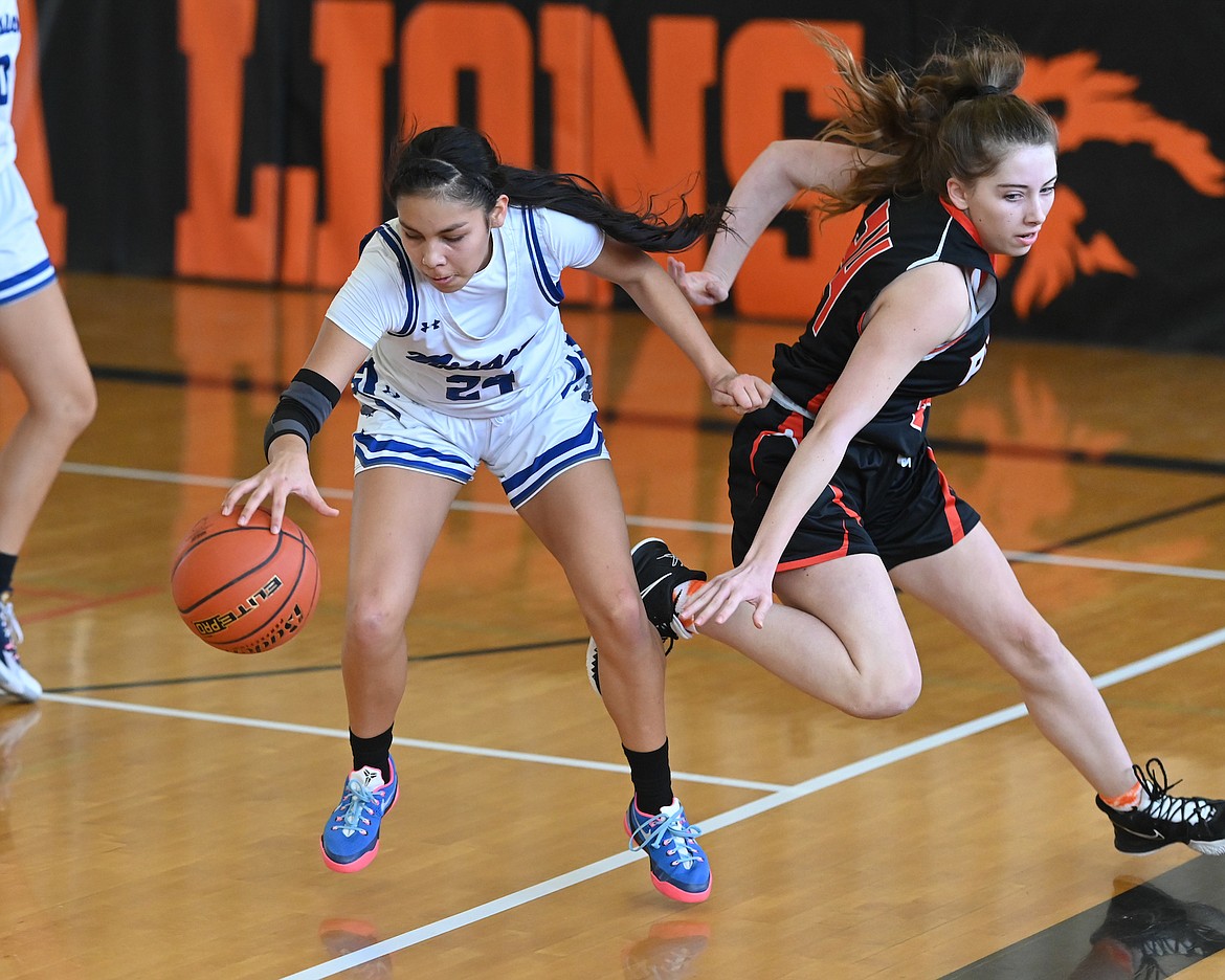 The Lady Bulldog's win over Plains in Saturday’s consolation semifinals clinched a regional spot for Mission's team. (Christa Umphrey photo)