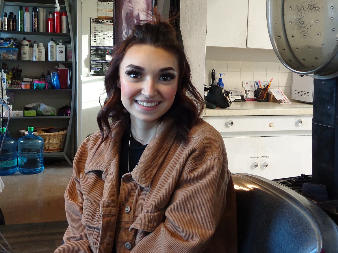 McKenzie Garza is taking over as a stylist and hair cutter from her grandmother Linda Benson at Hair Affair in Moses Lake.