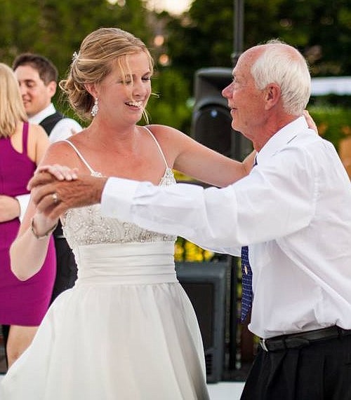Mariah Rosdahl Rosenblum dances at her wedding with her father, Nils, years after finding a buttercup worth $1.
