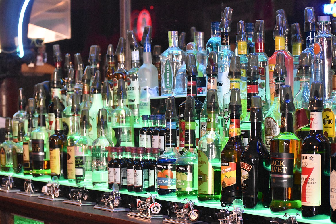 Couleegan’s has a large variety of spirits for customers to choose from.