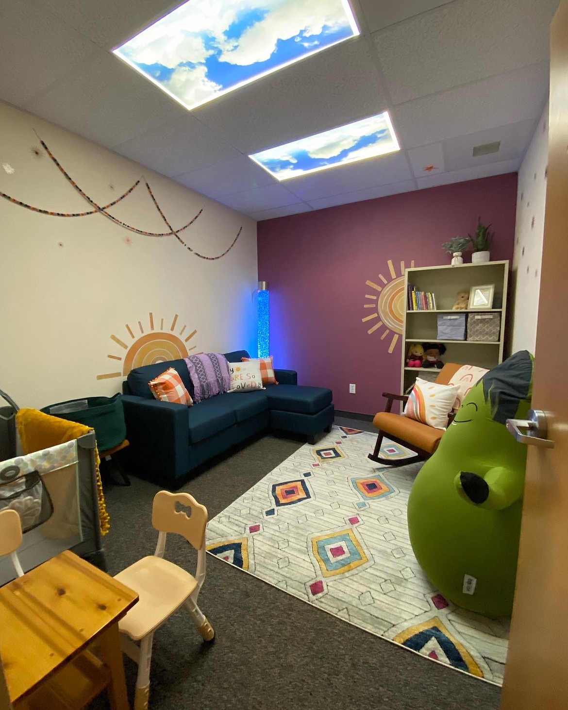 A photo of one of the Fosterful rooms in Kellogg.