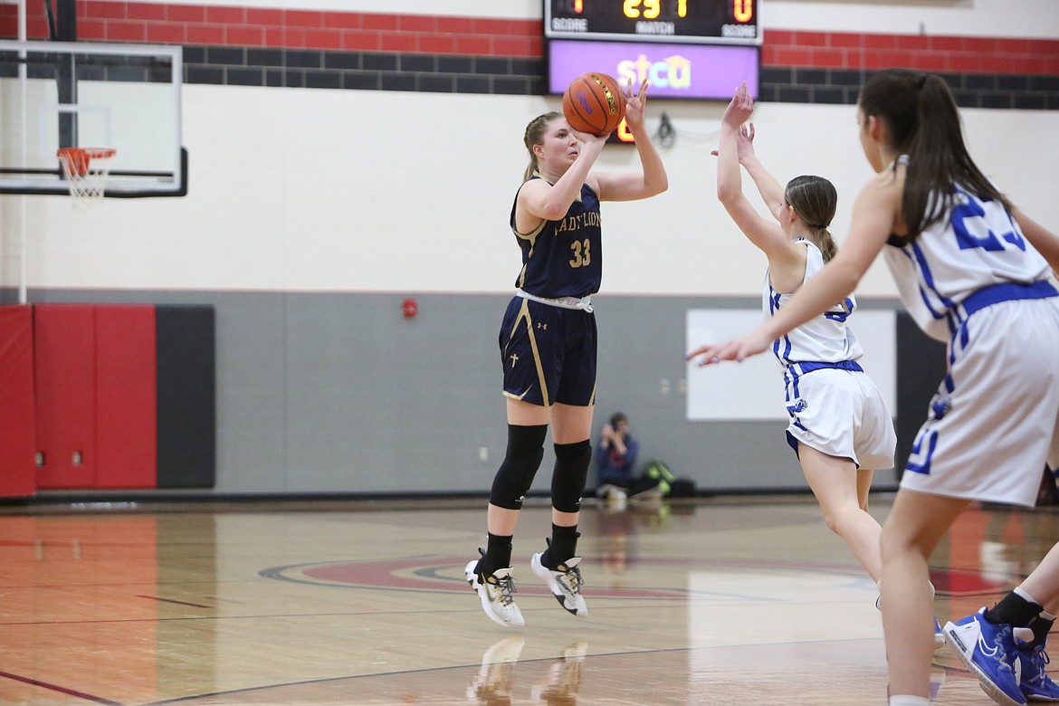 MLCA/CCS senior Kali Kast finished with a team-high 21 points in the Lion’s overtime loss to Colton on Saturday.