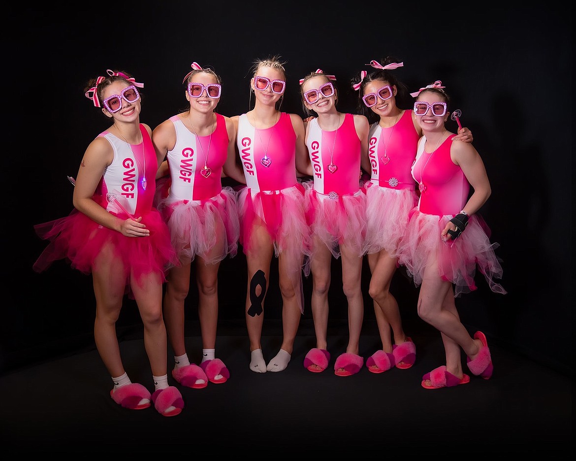 Courtesy photo
Avant Coeur Level 9s and 10s at the Great West Gym Fest at The Coeur d'Alene Resort. From left are Jazzy Quagliana, Madalyn McCormick, Maddy Edwards, Eden Lamburth, Maiya Terry and McKell Chatfield.