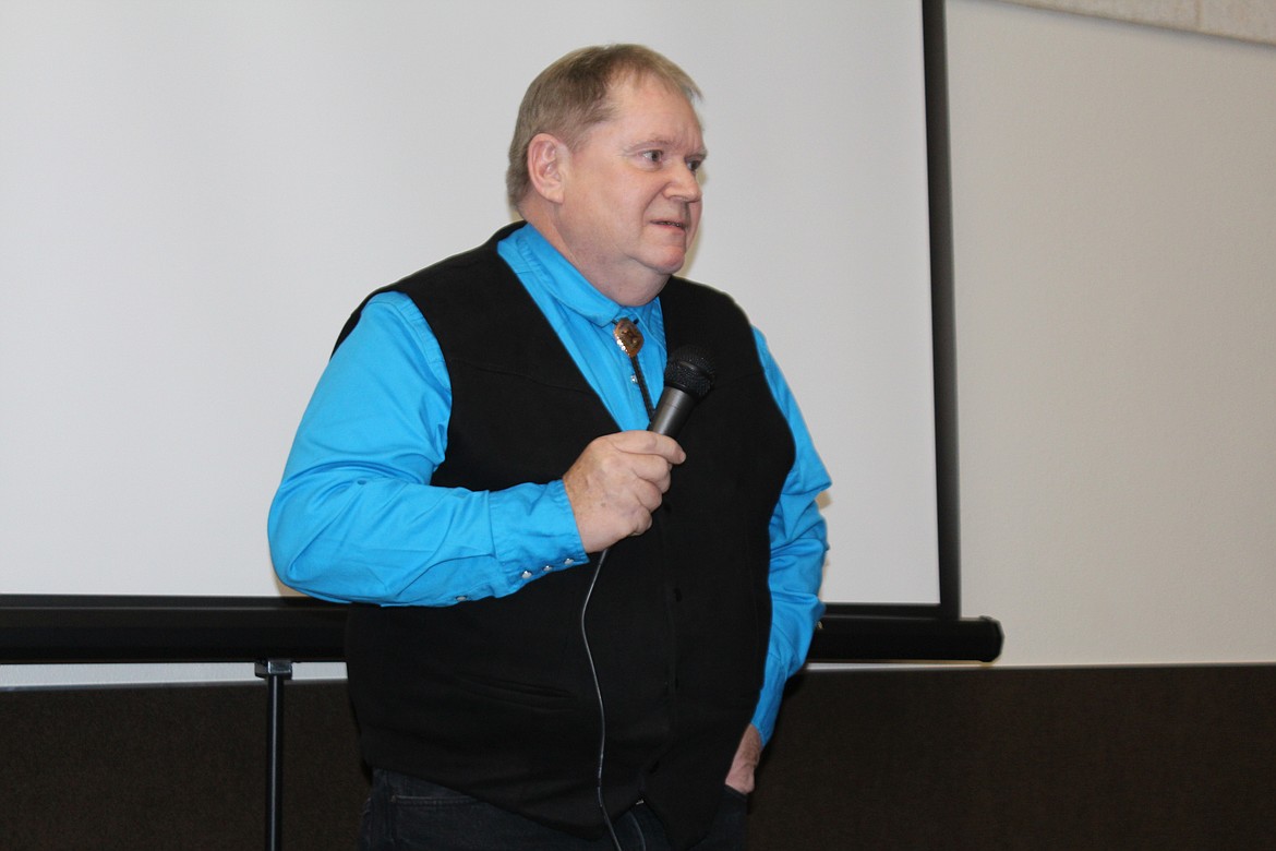 Ken Johnson was recognized as the Citizen of the Year at the Greater Othello Chamber of Commerce banquet Friday.