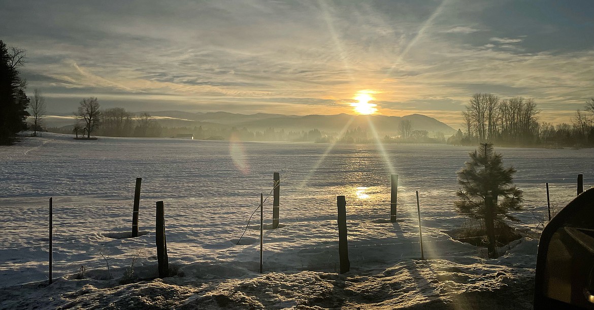 Jennifer Taylor shared this Best Shot of an early morning sunrise taken in early February. If you have a photo that you took that you would like to see run as a Best Shot or I Took The Bee send it to the Bonner County Daily Bee, P.O. Box 159, Sandpoint, Idaho, 83864; or drop them off at 310 Church St., Sandpoint. You may also email your pictures in to the Bonner County Daily Bee along with your name, caption information, hometown and phone number to news@bonnercountydailybee.com.