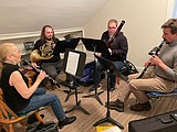 Professional Quintet plays premier performance