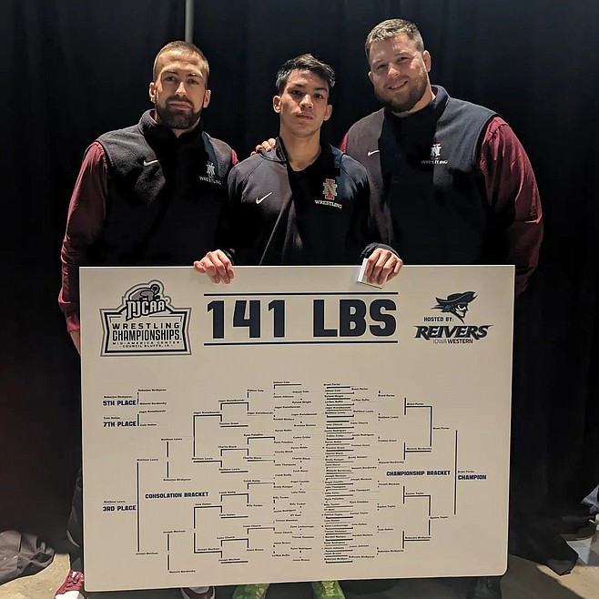 NJCAA WRESTLING CHAMPIONSHIPS Process pays off for NIC's Porter