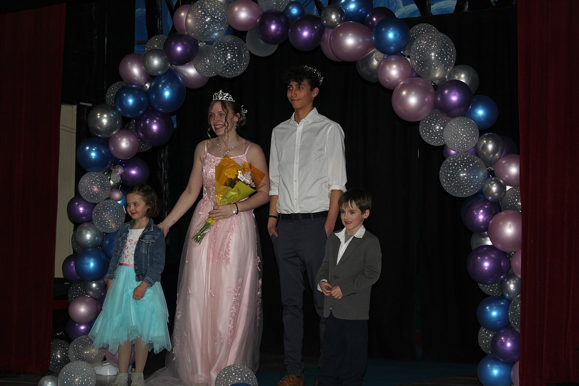 Alberton High Prom Prince Jonah Renaut and Princess Lacey Zimmerman. (Monte Turner/Mineral Independent)