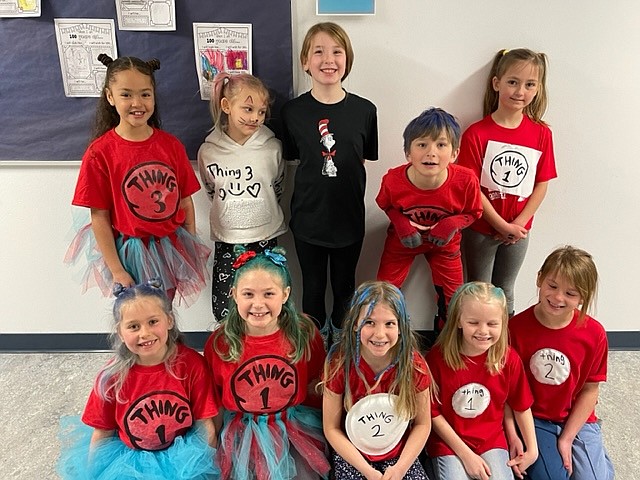 Superior's 2nd grade Dr. Seuss fans. (Photo provided)