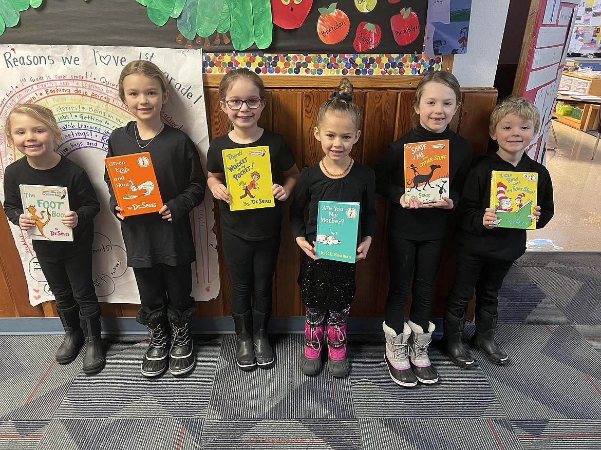 From left, Kyia Posselt, Lena Oldenburg, Sadie Pederson, Eloise Oldenburg, Brooklyn Posselt and Beck Jensen.