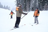 Organizations partner to assist blind veterans in pushing to new limits on ski slope