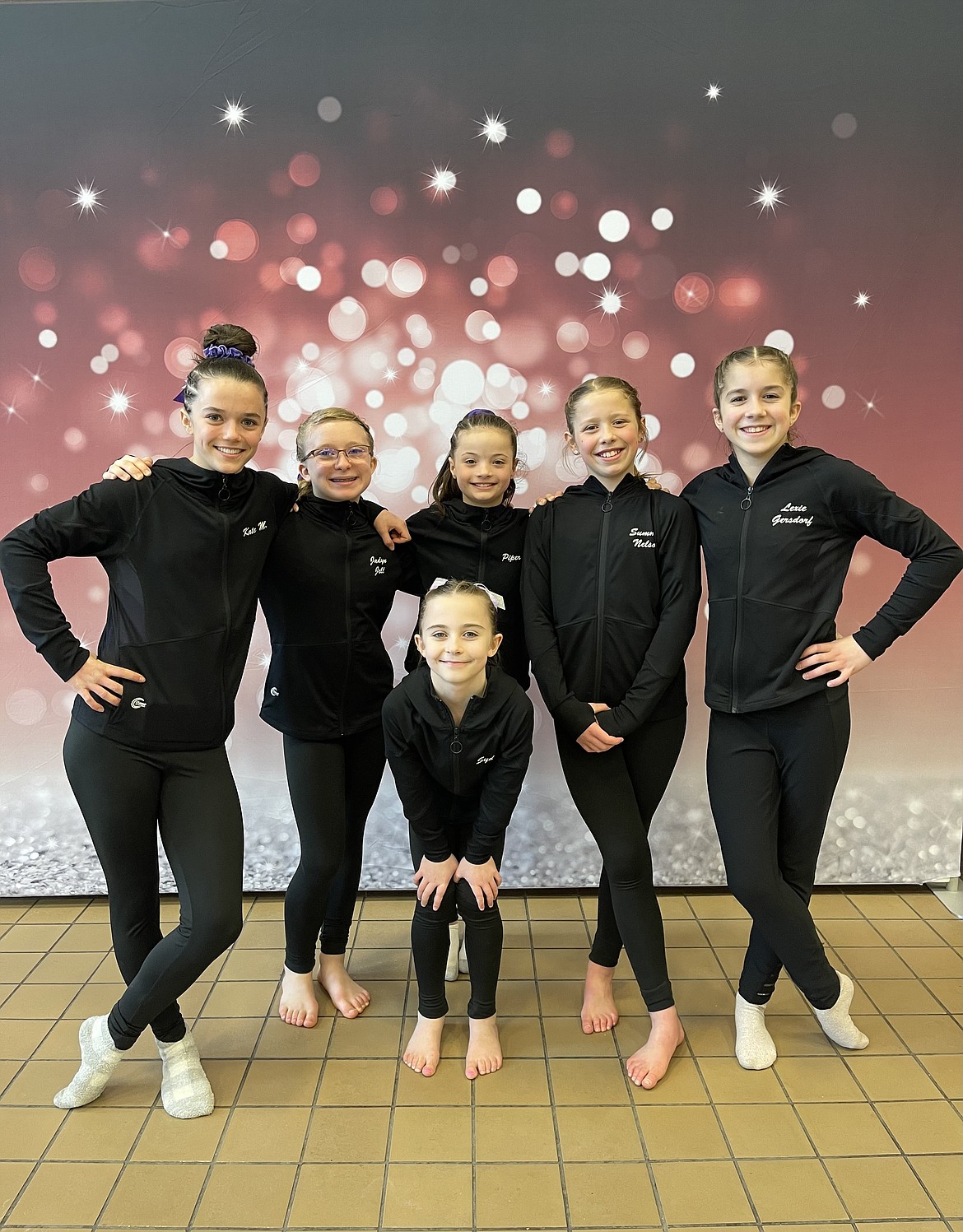 Courtesy photo
Avant Coeur Gymnastics Level 6s take 3rd Place Team at Mismo Magical in Missoula, Mont. In the front is Sydney Traub; and back row from left, Kate Mauch, Jadyn Jell, Piper Durham, Summer Nelson and Lexie Gersdorf.