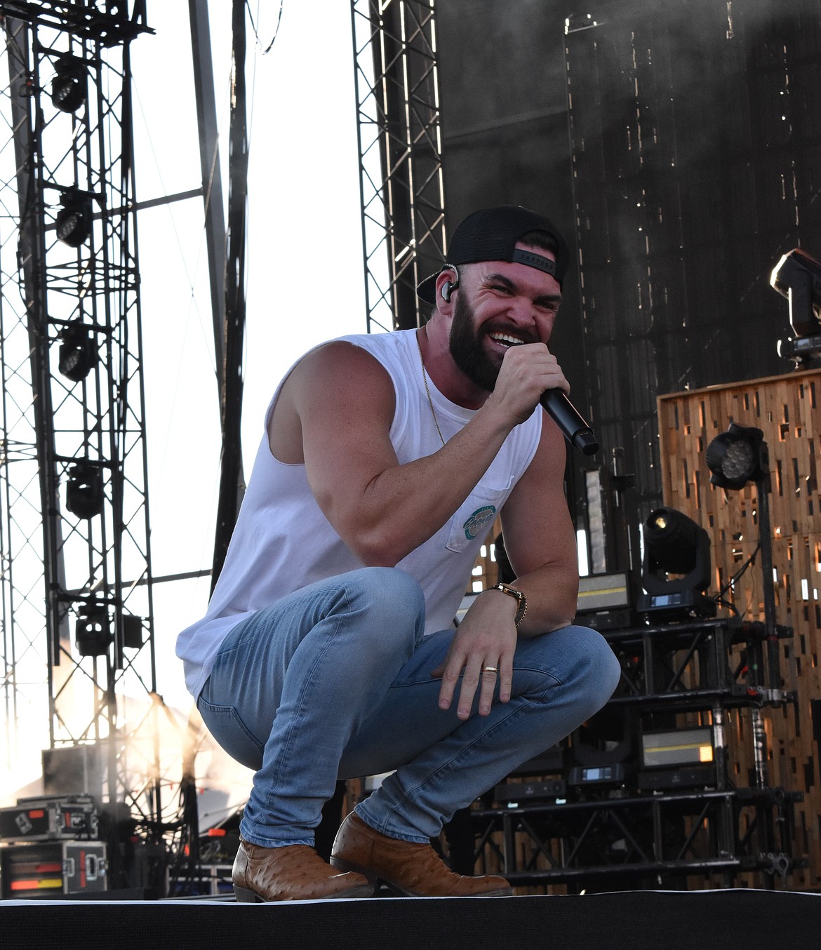 Country Music star Dylan Scott performs during last year's Watershed Festival at The Gorge Amphitheater in George. This year's shows are ramping up and the venue will soon see concert season in full swing.