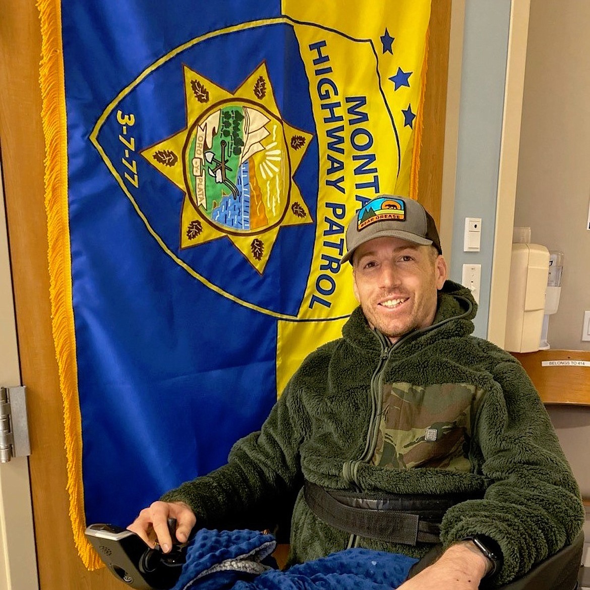 Montana Highway Patrol Trooper Lewis Johnson. (MHP courtesy)