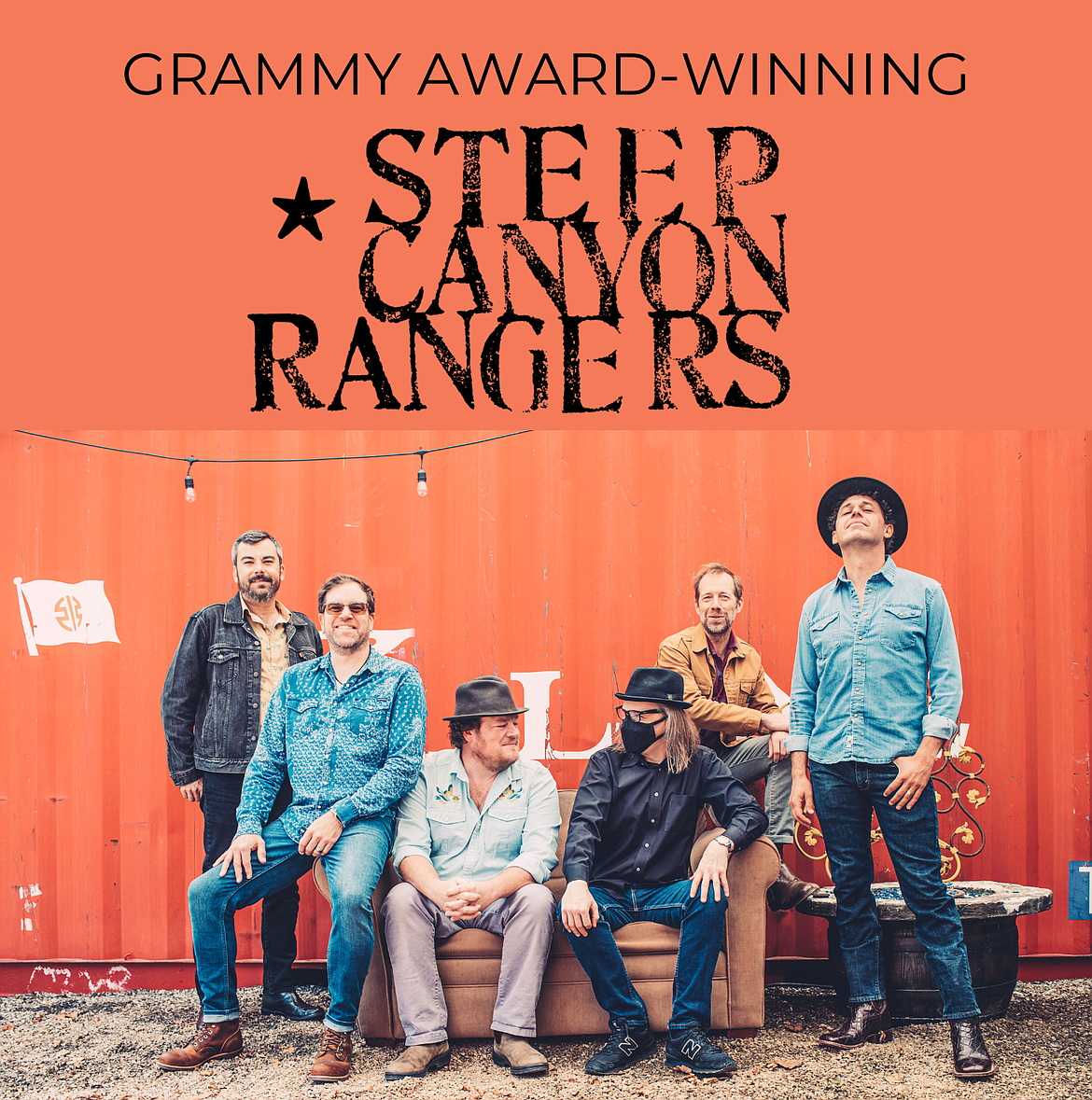 The Steep Canyon Rangers are set to perform on July 7 at the Wachholz College Center.