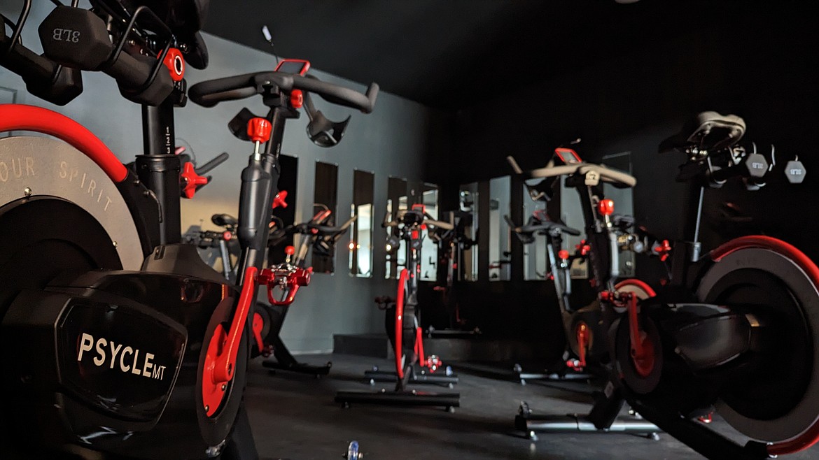 Psycle MT, a spin studio in Lakeside, has worked to create an atmosphere designed to focus on the moment during a workout. (Courtesy photo)