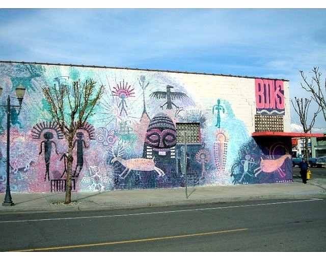 When Kim Meaney Randolph owned her book shop along Basin Street in Ephrata, a mural decorated the side of the building, inviting folks to come in and enjoy an adventure through a new book. The mural has since been painted over.