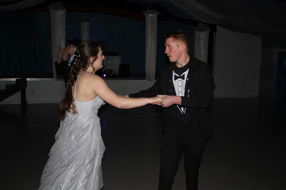 Dancing at the Superior High School prom. (Angie Hopwood photo)